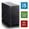 Spire MATX Tower PC, Fractal Core 1100 Case, i5-11400, 8GB 3200MHz, 512GB SSD, Bequiet 450W, No Optical, KB & Mouse, No Operatin