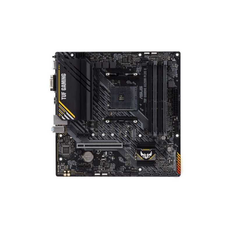 Asus TUF GAMING A520M-PLUS II, AMD A520, AM4, Micro ATX, 4 DDR4, VGA, HDMI, DP, 1x M.2