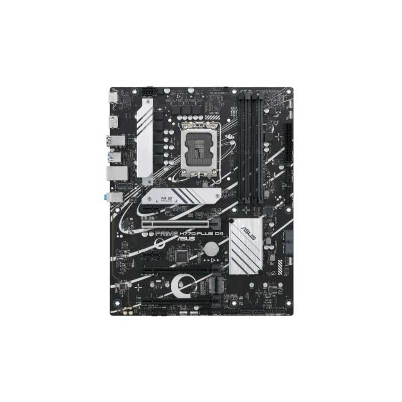 Asus PRIME H770-PLUS D4, Intel H770, 1700, ATX, 4 DDR4, HDMI, DP, 2.5G LAN, PCIe5, 3x M.2