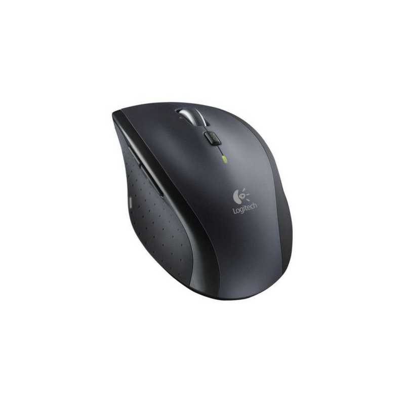 Logitech M705 Marathon Wireless Optical Mouse, Dual-mode Scrolling, Customisable Buttons