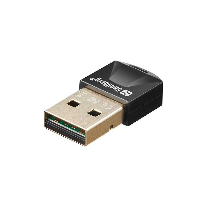 Sandberg (134-34) USB Bluetooth 5.0 Adapter, 20M Range, 5 Year Warranty