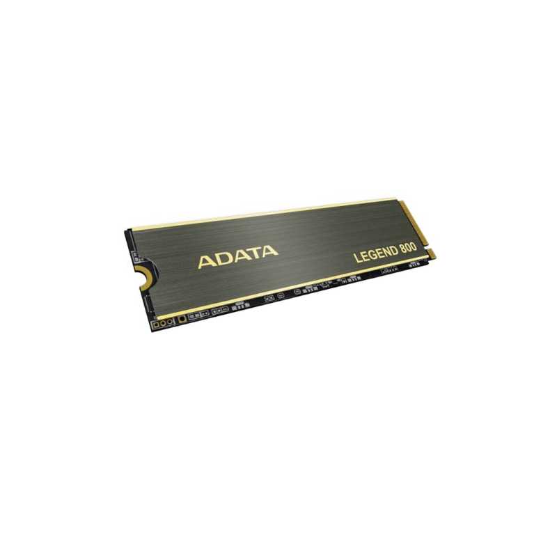 ADATA 512GB Legend 800 M.2 NVMe SSD, M.2 2280, PCIe Gen4, 3D NAND, R/W 3500/2200 MB/s, Heatsink