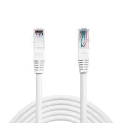 Spire Moulded CAT6 UTP Patch Cable, 1 Metre, 5 Year Warranty, White
