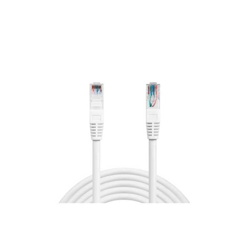 Spire Moulded CAT6 UTP Patch Cable, 1 Metre, 5 Year Warranty, White