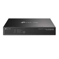 TP-LINK (VIGI NVR1008H-8MP) 8 Channel PoE+ Network Video Recorder, 4K HDMI Output, 16MP Decoding Capacity, H.265+, ONVIF, Two-Wa