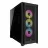 Corsair iCUE 5000D RGB AIRFLOW Gaming Case w/ Glass Window, E-ATX, 3x AF120 RGB Fans, High-Airflow Front, USB-C, RGB Controller,
