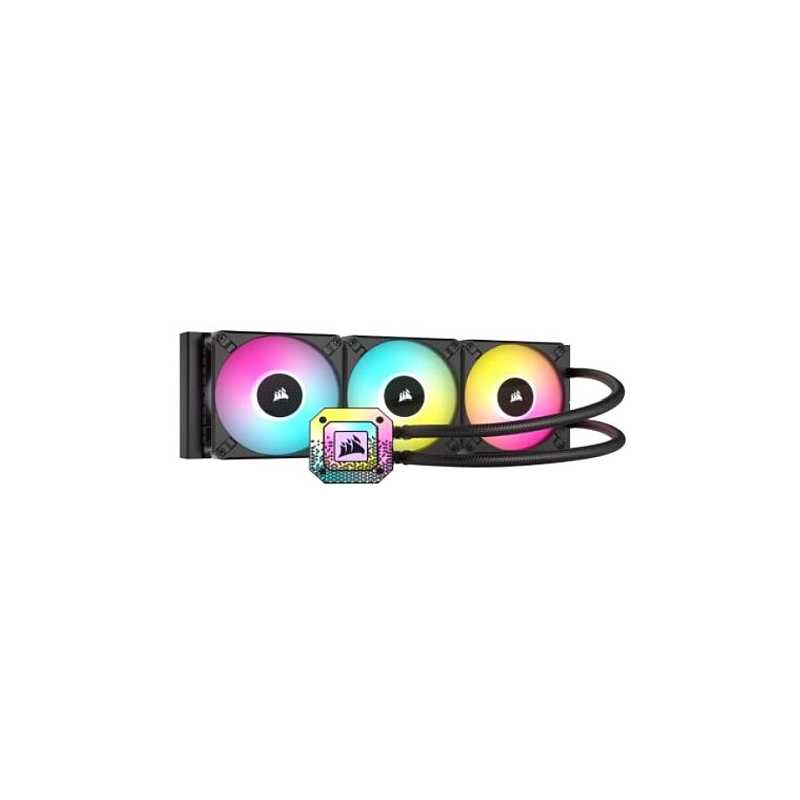 Corsair iCUE H150i ELITE CAPELLIX XT 360mm RGB Liquid CPU Cooler, AF ...