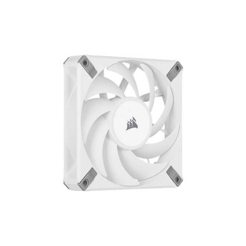 Corsair AF120 ELITE High-Performance 12cm PWM Case Fan, Fluid Dynamic Bearing, 400-1850 RPM, White
