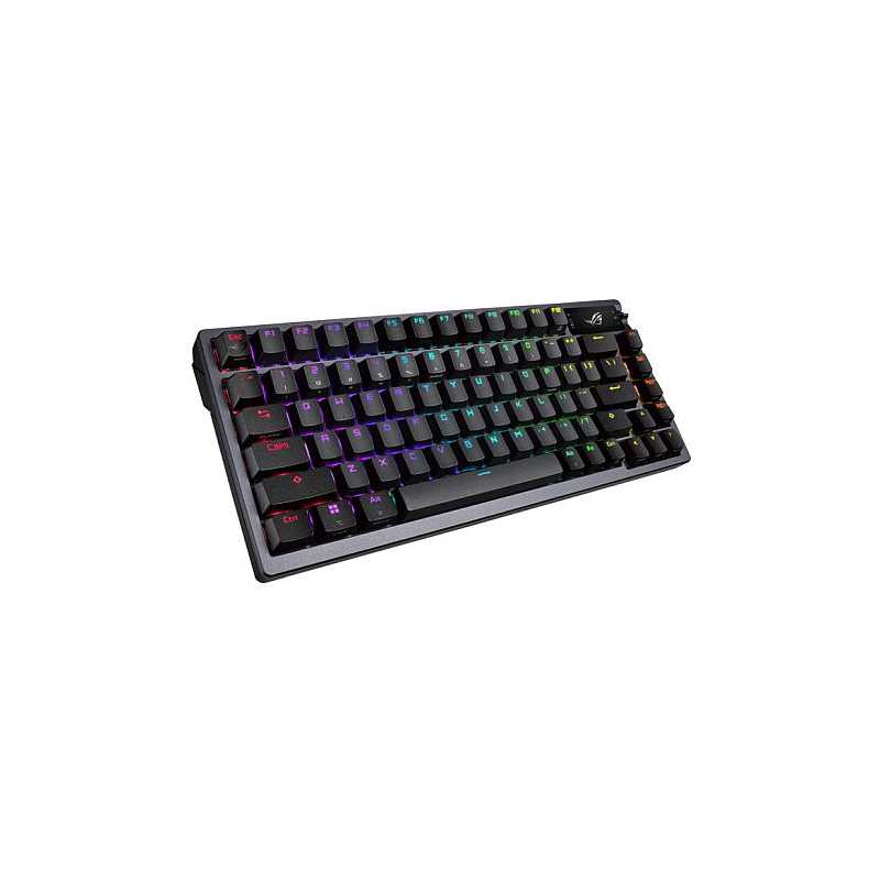 Asus ROG AZOTH Compact 75% Mechanical RGB Gaming Keyboard, Wireless/Btooth/USB, Hot-Swap ROG NX Red Switches, OLED Display, Cont