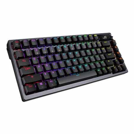 Asus ROG AZOTH Compact 75% Mechanical RGB Gaming Keyboard, Wireless/Btooth/USB, Hot-Swap ROG NX Red Switches, OLED Display, Cont