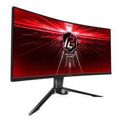 Asrock 34" Phantom Gaming WQHD Gaming Monitor (PG34WQ15R2B), 3440 x 1440, 1ms, 2 HDMI, DP, 165Hz, HDR, Integrated Wi-Fi Antenna