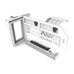 COOLER MASTER Vertical Graphics Card Holder Kit V3 White Version, 165mm PCIe 4.0 x16 Riser Cable Included, Compatible with ATX &