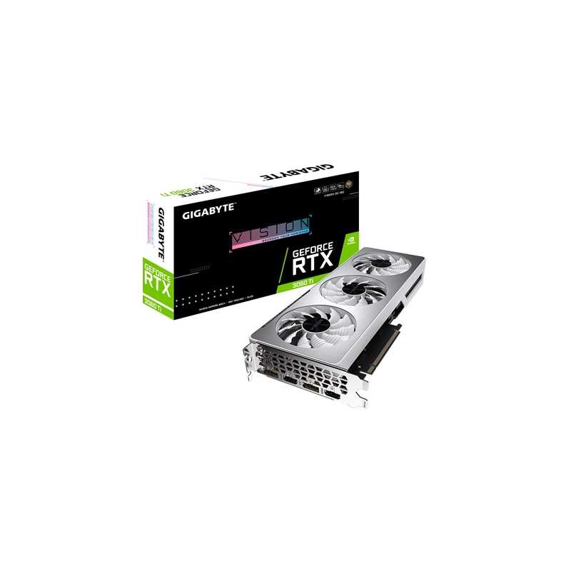 Gigabyte Nvidia GeForce RTX 3060 Ti VISION OC 8GB LHR Triple Fan RGB Graphics Card