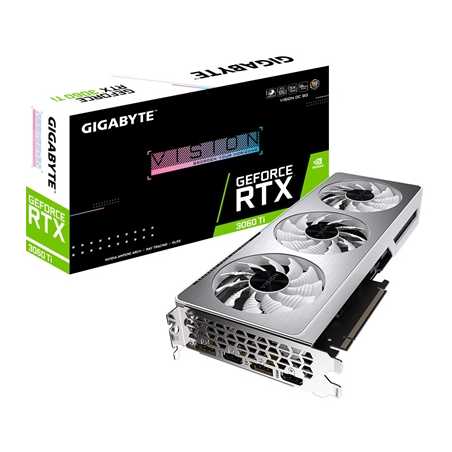 Gigabyte Nvidia GeForce RTX 3060 Ti VISION OC 8GB LHR Triple Fan RGB Graphics Card