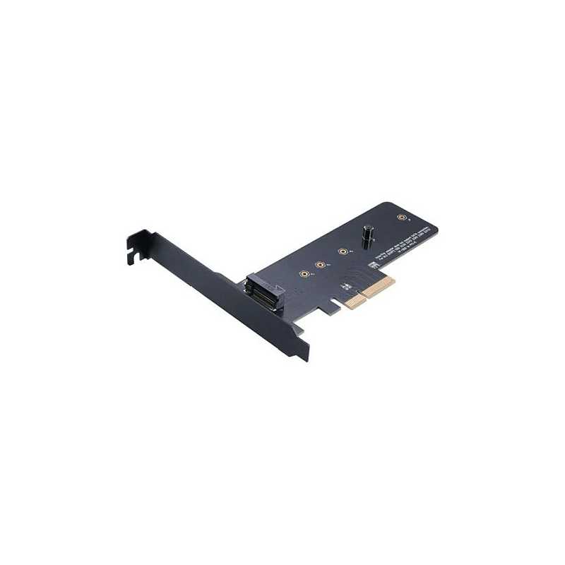 Akasa M.2 SSD to PCIe Adapter Card, PCIe x4, Low Profile Bracket included 
