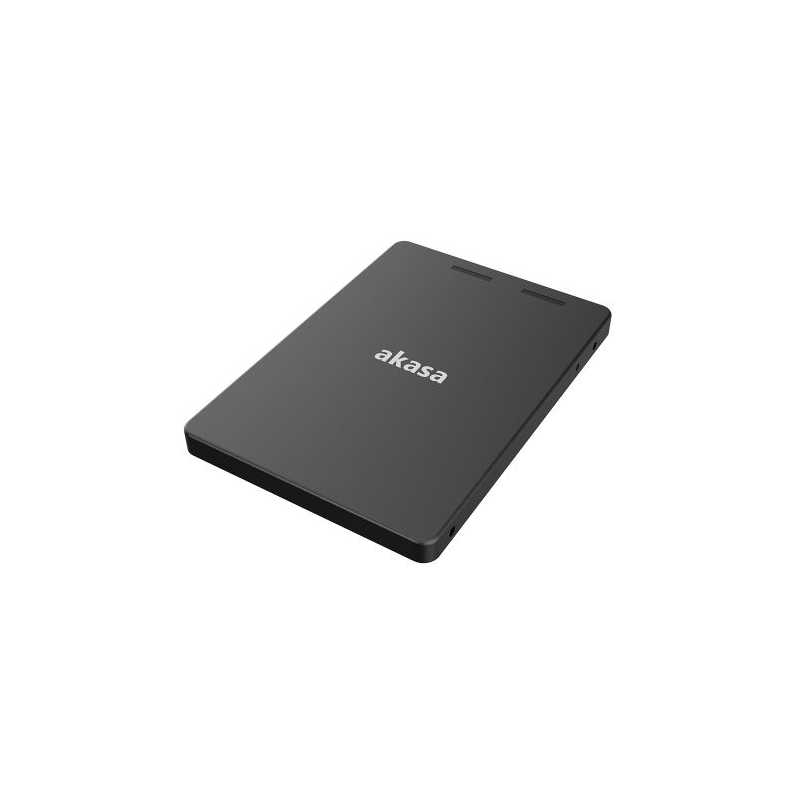 Akasa M.2 SATA SSD to 2.5" SATA Adapter Enclosure, Aluminium, Plug and Play