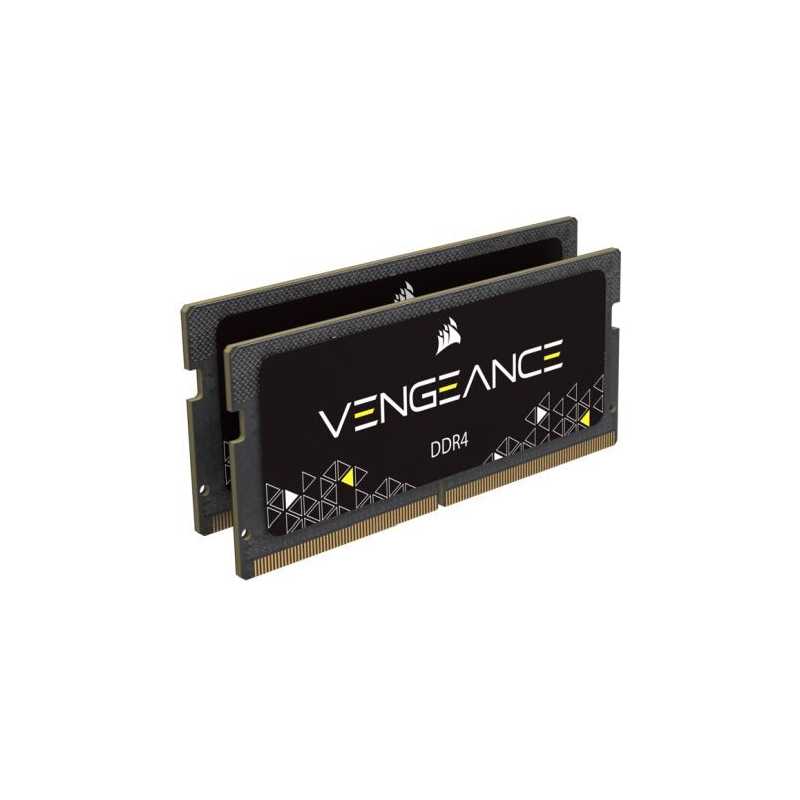 Corsair Vengeance 64GB Kit (2 x 32GB), DDR4, 3200MHz (PC4-25600), CL22, SODIMM Memory