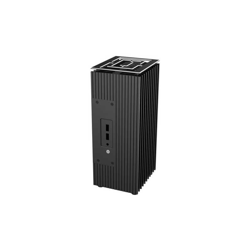 Akasa Turing WS Complementary Fanless Case for Intel NUC 12 Pro, M.2 SSD heatsink, 2.5” SSD/HDD, Vertical/Horizontal