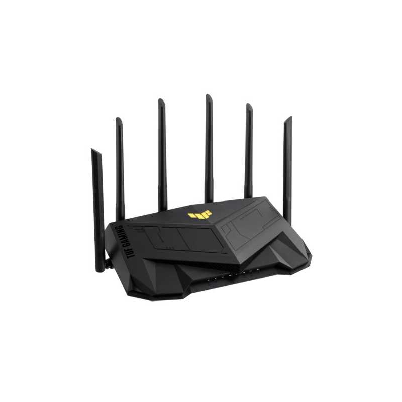 Asus (TUF-AX6000) TUF Gaming AX6000 Dual Band Wi-Fi 6 Gaming Router, Gaming Port, 2x 2.5G Ports, USB, AiMesh, AiProtection Pro, 