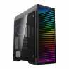 GameMax Abyss ARGB Gaming Case w/ Tempered Glass Window, E-ATX, Infinity Mirror ARGB Front, Rear RGB Fan, ARGB PWM Hub, LED Butt