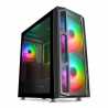 GameMax F15G ARGB Gaming Case w/ Tempered Glass Window, E-ATX, Glass Front, Front 20cm ARGB Fans, ARGB PWM Hub, RF Remote Contro