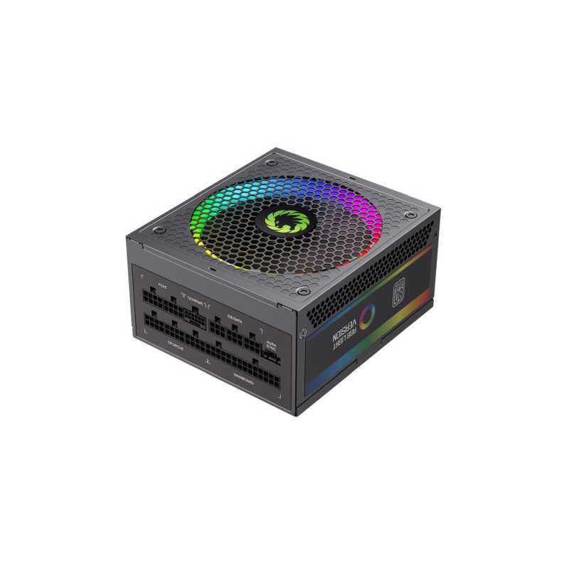 GameMax 1300W Platinum RGB PSU, Fully Modular, LLC+DC-DC, ARGB Fan, 80+ Platinum, ATX 3.0, PCIe 5.0, RGB Controller (25 Modes)