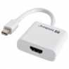 Sandberg Mini DisplayPort Male to HDMI Female Converter Cable, White, 5 Year Warranty