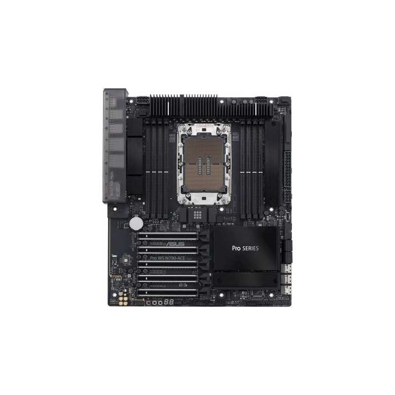 Asus PRO WS W790-ACE, Workstation, Intel W790, LGA4677, CEB, 8 DDR5, 10G & 2.5G LAN, IPMI Remote Management, SlimSAS, PCIe5, 2x 