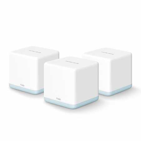 Mercusys (HALO H30) Whole-Home Mesh Wi-Fi System, 3 Pack, Dual Band AC1200, 2x 10/100 LAN on each Unit, AP Mode