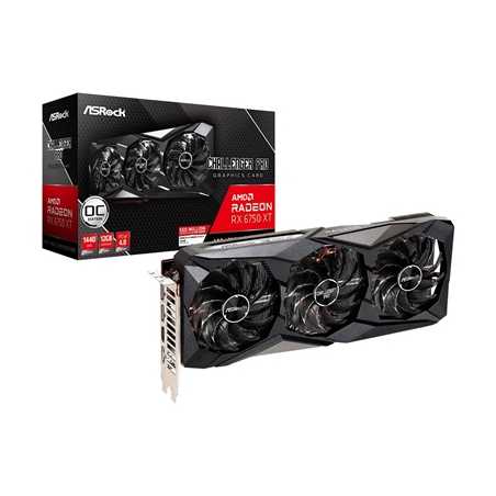 ASRock AMD Radeon RX 6750 XT Challenger Pro 12GB OC Graphics Card