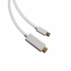 Sandberg Mini DisplayPort Male to HDMI Male Converter Cable, 1.5 Metres, 5 Year Warranty