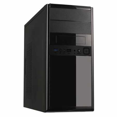 Spire 1016 V2 Micro ATX Case, 500W, Rear Fan, Front USB 3.0 & USB 2.0, Piano Black