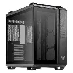 Asus TUF Gaming GT502 Case w/ Front & Side Glass Window, ATX, Dual Chamber, Modular Design, LED Control Button, USB-C, Carry Han