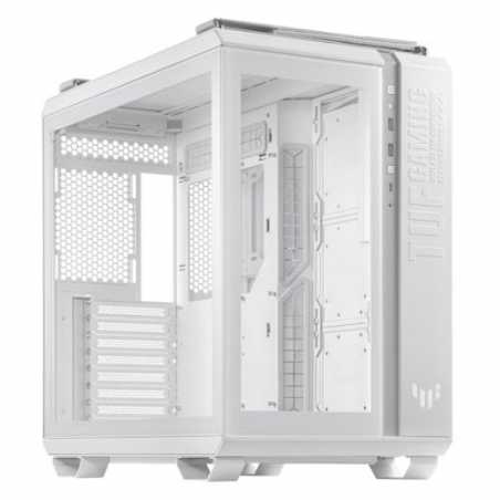 Asus TUF Gaming GT502 Case w/ Front & Side Glass Window, ATX, Dual Chamber, Modular Design, LED Control Button, USB-C, Carry Han