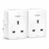 TP-LINK (TAPO P110 2-Pack) Mini Smart Wi-Fi Socket, Remote Access, Scheduling, Away Mode, Voice Control, Energy Monitoring