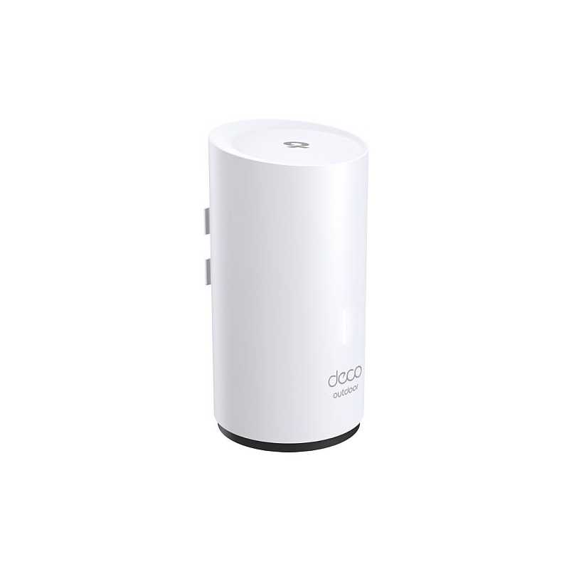 TP-LINK (DECO X50-OUTDOOR) AX3000 Outdoor/Indoor Dual Band Mesh Wi-Fi 6 System w/ PoE, Single Unit, Multi Mount Options, TP-Link