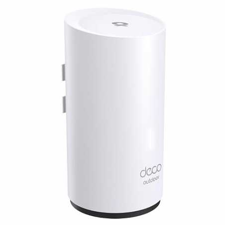 TP-LINK (DECO X50-OUTDOOR) AX3000 Outdoor/Indoor Dual Band Mesh Wi-Fi 6 System w/ PoE, Single Unit, Multi Mount Options, TP-Link
