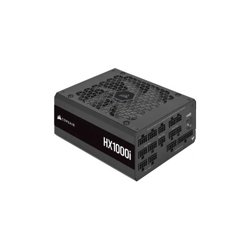 Corsair 1000W HX1000i V2 PSU, Fluid Dynamic Fan, Fully Modular, Ultra-Low Noise, 80+ Platinum, ATX 3.0, PCIe 5.0