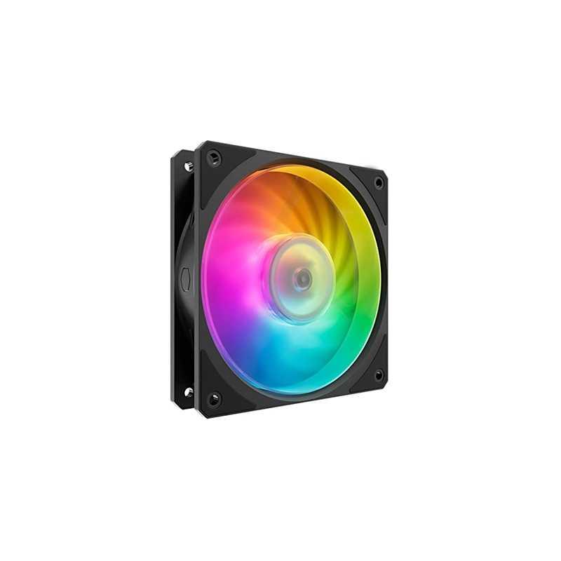 Cooler Master Mobius 140P ARGB High Performance Interconnecting Ring Blade Fan, PWM 2400rpm, Loop Dynamic Bearing, ARGB Customiz