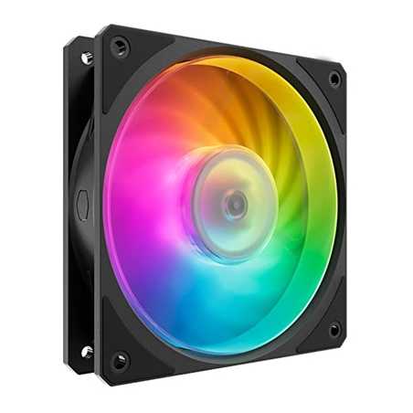 Cooler Master Mobius 140P ARGB High Performance Interconnecting Ring Blade Fan, PWM 2400rpm, Loop Dynamic Bearing, ARGB Customiz