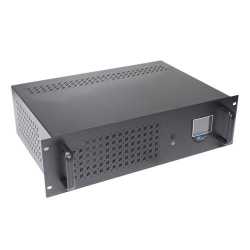 Powercool Off-Line 1500VA 3U Rackmountable UPS, 900W, AVR Energy Saving, DC Cold Start, Alarm, 1x UK Socket, 3 x IEC, 2x RJ45, 1