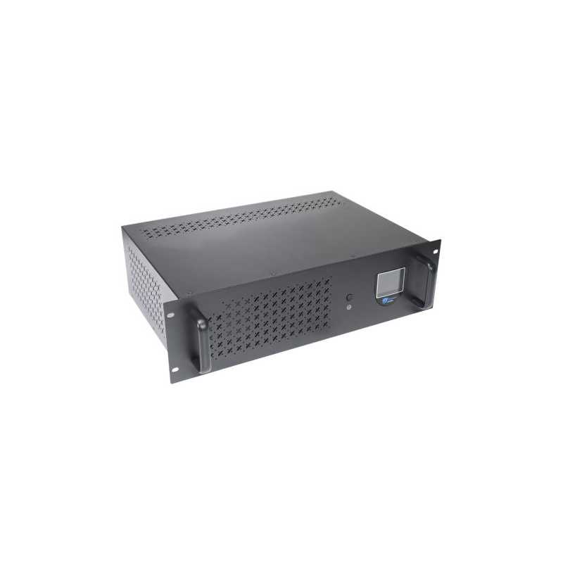 Powercool Off-Line 1500VA 3U Rackmountable UPS, 900W, AVR Energy Saving, DC Cold Start, Alarm, 1x UK Socket, 3 x IEC, 2x RJ45, 1