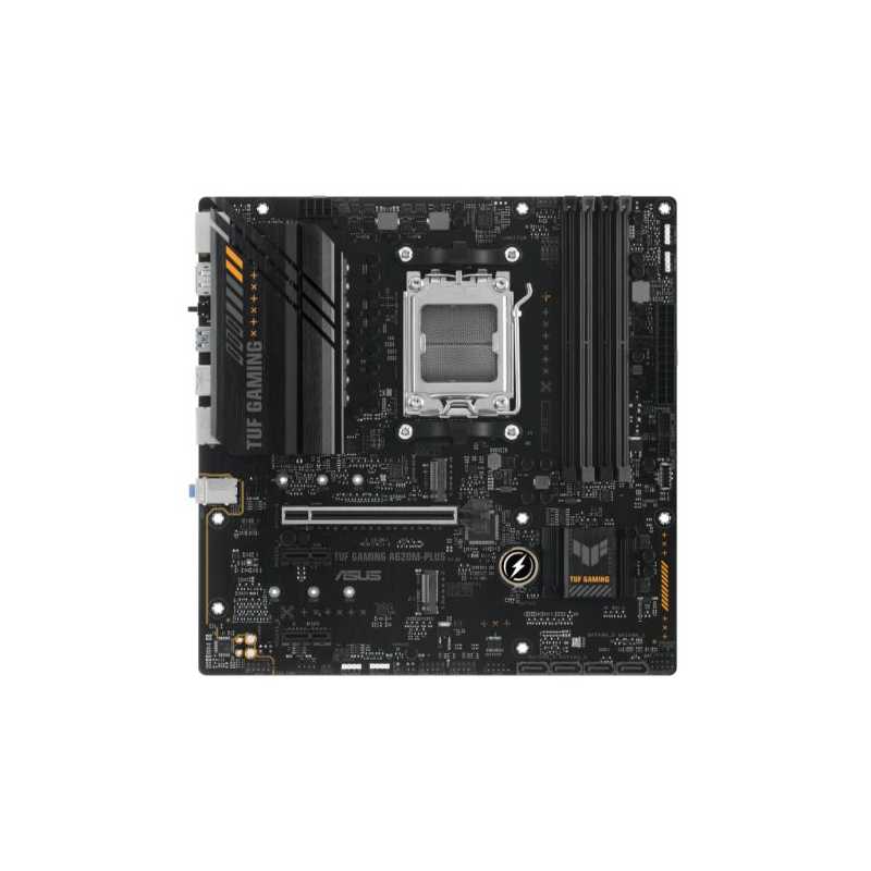 Asus TUF GAMING A620M-PLUS, AMD A620, AM5, Micro ATX, 4 DDR5, HDMI, 2 DP, 2.5G LAN, PCIe4, 2x M.2