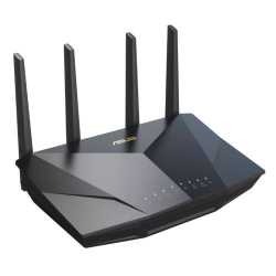 Asus (RT-AX5400) AX5400 Dual Band Wi-Fi 6 Extendable Router, Built-in VPN, AiProtection Pro, Parental Control, Instant Guard, Ai