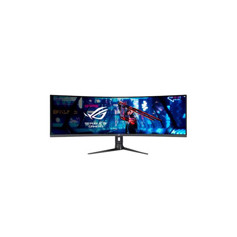 Asus 49" ROG STRIX Double QHD Super Ultra-wide Curved Gaming Monitor (XG49WCR), 5120 x 1440, 65Hz OC, sRGB, Smart KVM, DisplayW