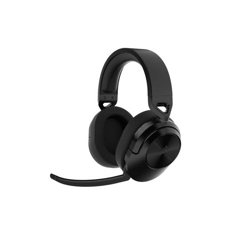 Corsair HS55 Wireless Lightweight Gaming Headset, 2.4GHz/Bluetooth, 24hrs Battery, 7.1 Surround, Flip-To-Mute Mic, Memory Foam, 