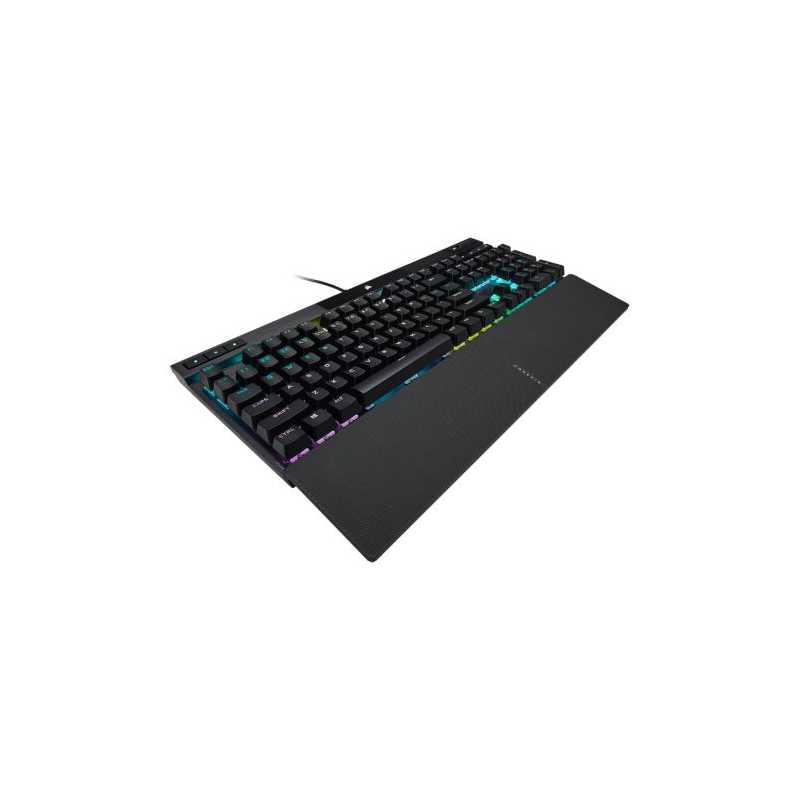 Corsair K70 RGB PRO Mechanical Gaming Keyboard, USB, Cherry MX Red, Per-Key RGB, AXON Hyper-Processing, Aluminium Frame
