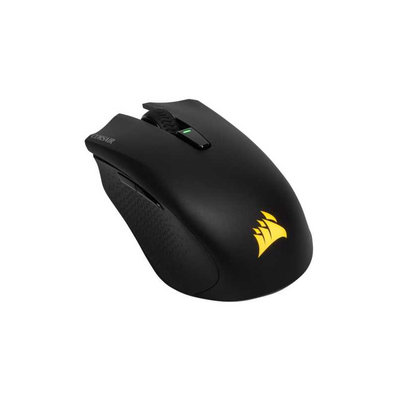 Corsair Harpoon RGB Wired/Wireless/Bluetooth Gaming Mouse, 10,000 DPI, Slipstream Wireless Tech, 60hrs Battery, 6 Programmable B