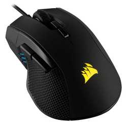 Corsair Ironclaw RGB FPS/MOBA Lightweight Gaming Mouse, Contoured Shape, Omron Switches, 18000 DPI, 7 Programmable Buttons