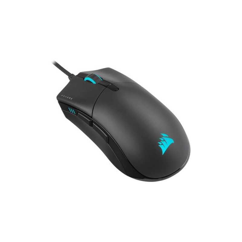 Corsair Sabre RGB Pro Ultra-Light FPS/MOBA Gaming Mouse, Omron Switches, 18000 DPI, Quickstrike Buttons, 6 Programmable Buttons